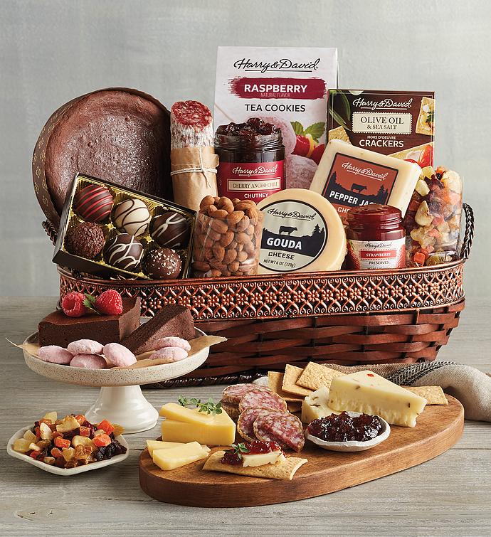 Deluxe Gourmet Gift Basket